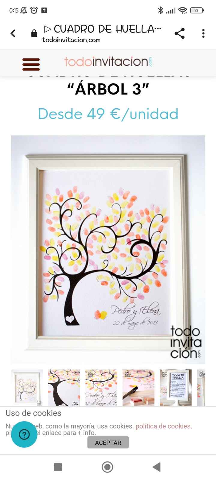 áRbol de huellas - 1