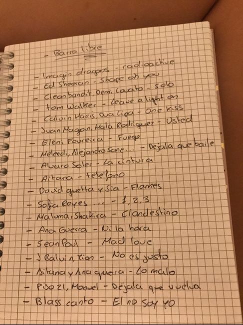Mis canciones para la boda!!! - 2