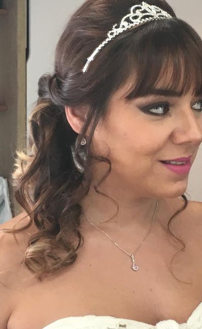 Mi prueba de peinado y maquillaje!!!! - 2