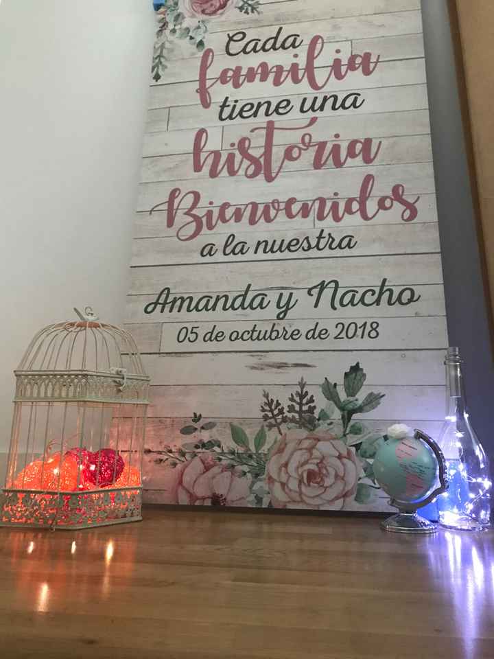 Mi cartel de bienvenida!!! - 3