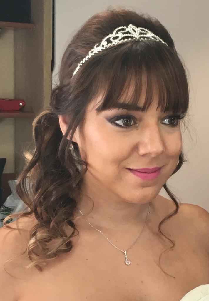 Mi prueba de peinado y maquillaje!!!! - 1