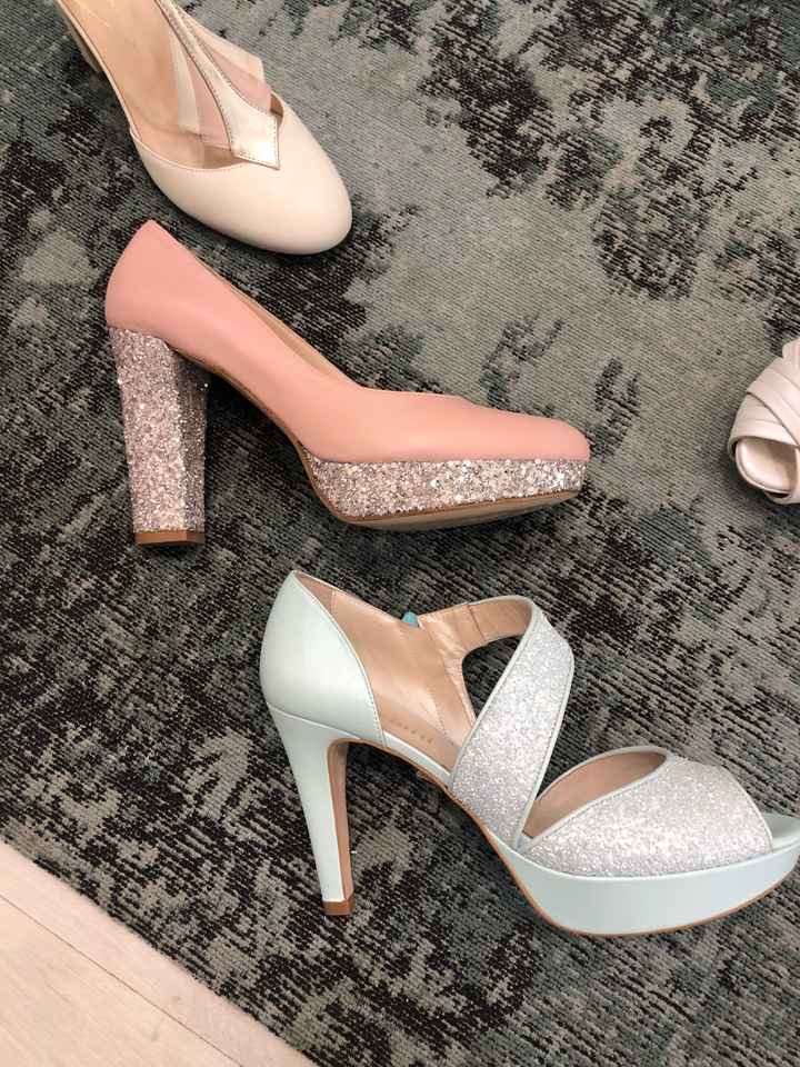 Zapatos de novia de colores - 1