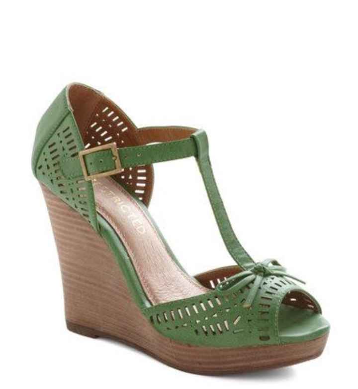 Zapatos color novia barcelona - 3