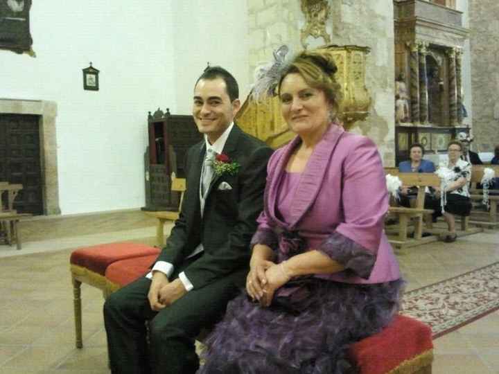 La madrina y el novio