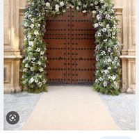 Alguien sabe el precio del arco floral De la Iglesia más o menos - 1
