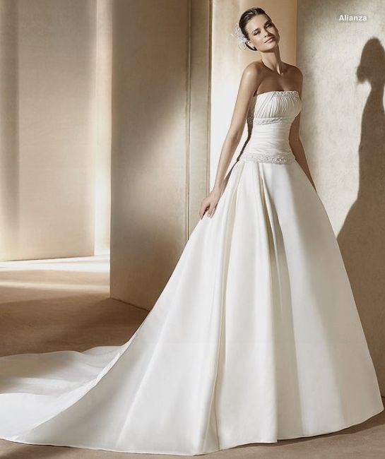 Mi vestido modelo alianza queda muy bonito