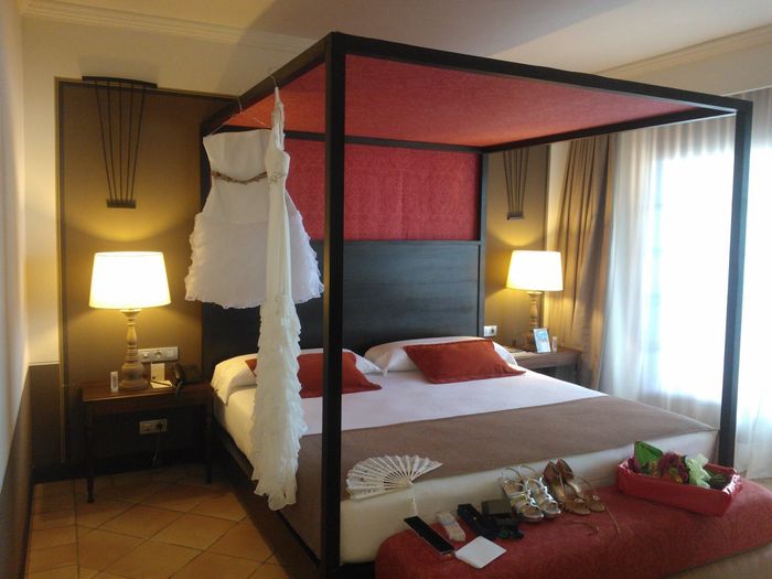 Habitación con todo listo