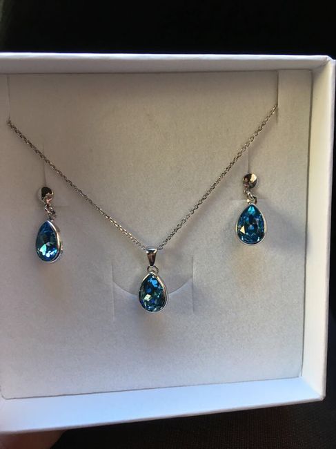  Pendientes con azul ¿os gustan? - 1