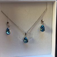  Pendientes con azul ¿os gustan? - 1