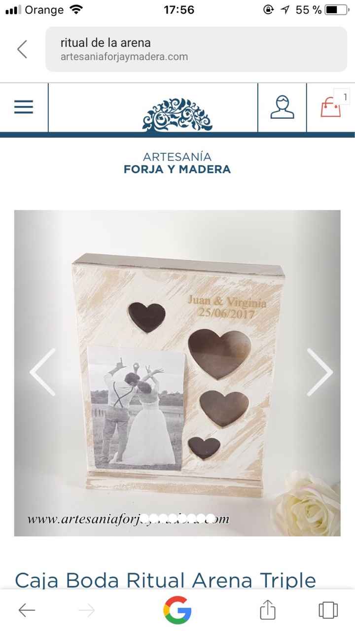  Dónde encontrar frascos para cremonia de arena - 1
