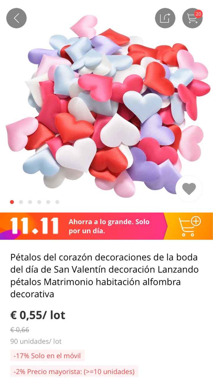 Pétalos de rosa en vez de arroz?? - 1