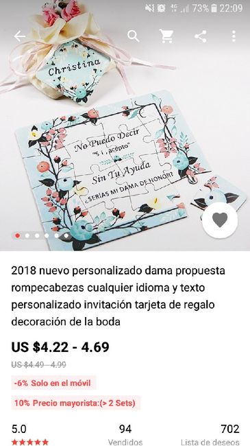 Pedir que sean tus damas de honor - 1