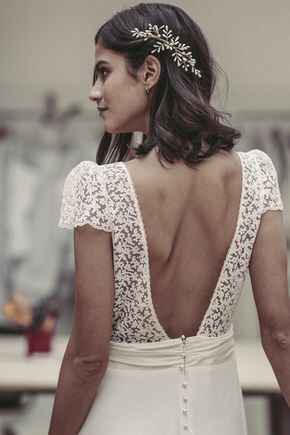 Novias de pelo corto/media melena - 1