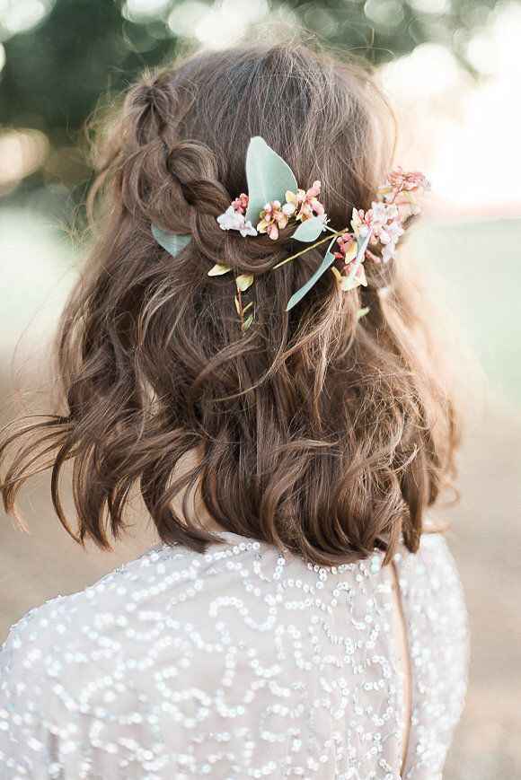 Novias de pelo corto/media melena - 2