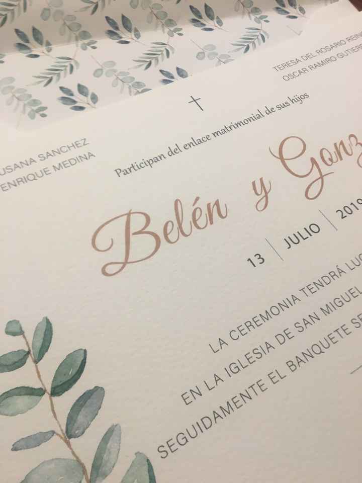 El presupuesto de tus invitaciones será... - 1