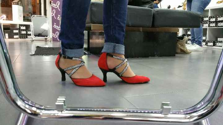 Zapatos rojos de novia - 1