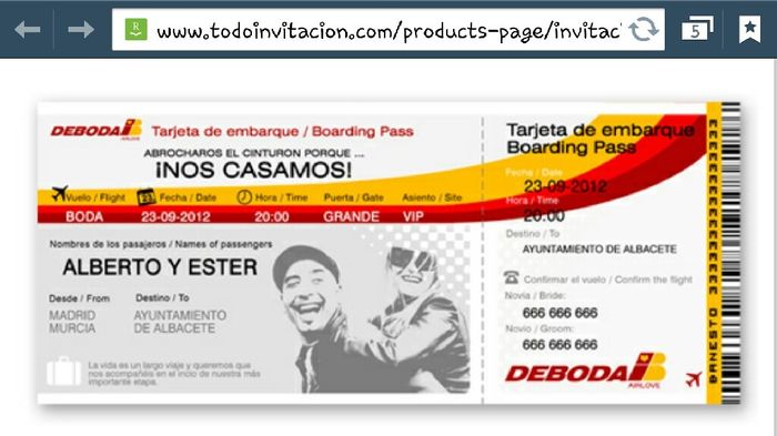 Número de cuenta en la invitación - 1