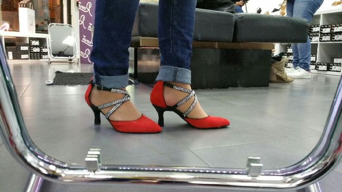 Zapatos rojos de novia - 1