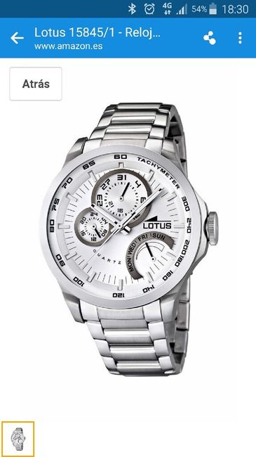 Regalo novio. reloj. - 1