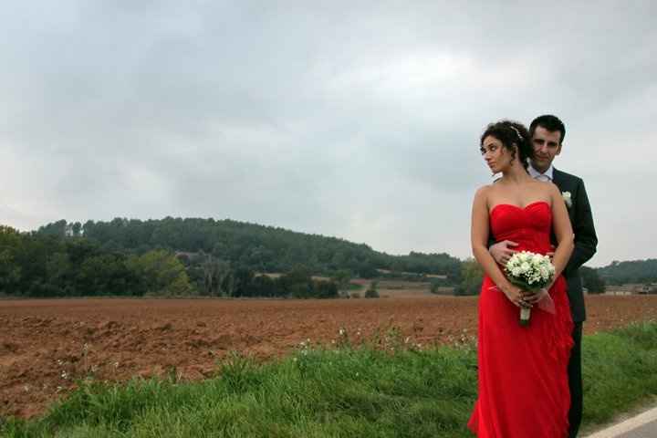 Foto de recién casados