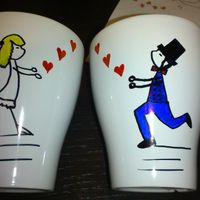 La prueba de las tazas como detalle!  - 1