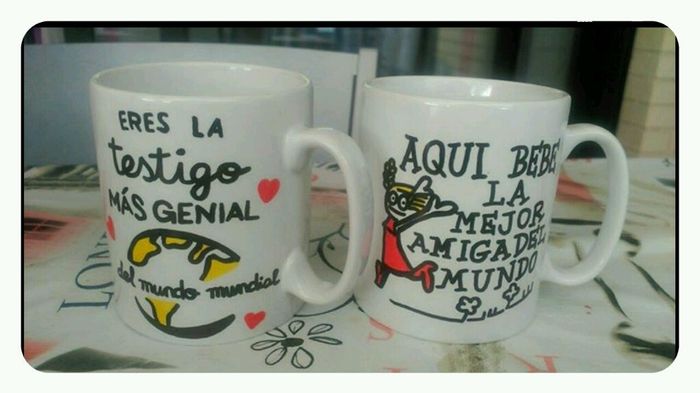 Ya tengo mis tazas para testigos - 2