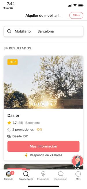 Alquiler mesas y sillas 3