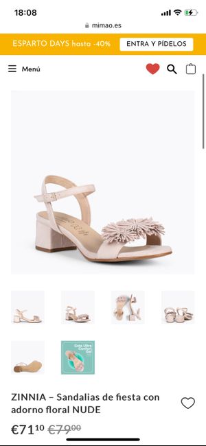 sos zapatos bajos estilo sandalia.. 8