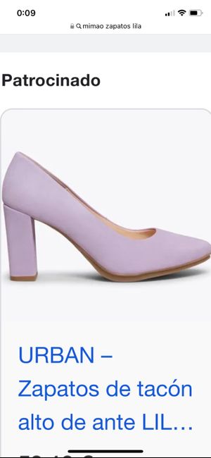 Zapatos lila/malva 2
