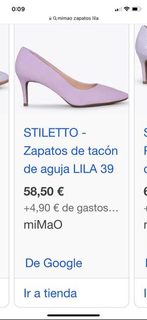 Zapatos lila/malva 6