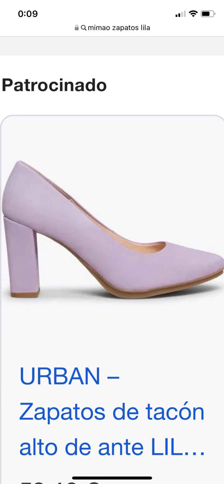 Zapatos lila/malva - 1