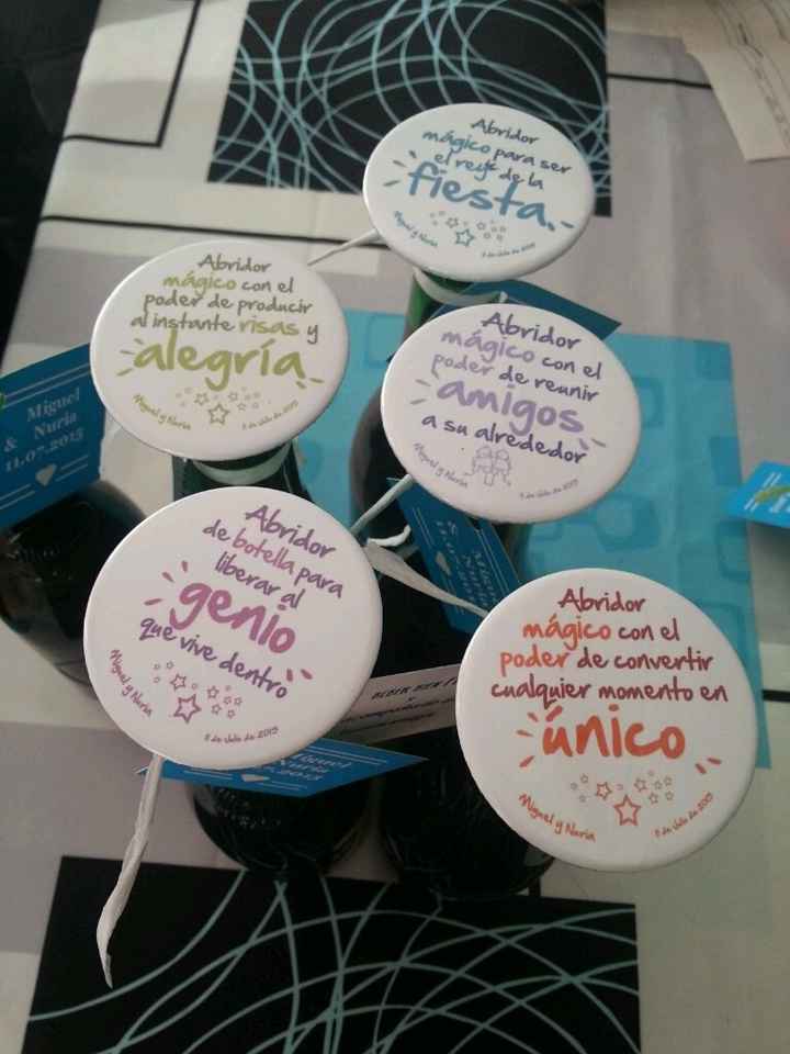 Detalle de boda iman nevera - 1