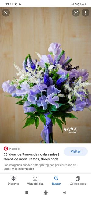 Ideas para ese 'algo de color azul' el día de la boda 👇 8