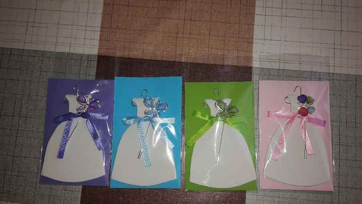Mis alfileres de novia terminados por fin - 1