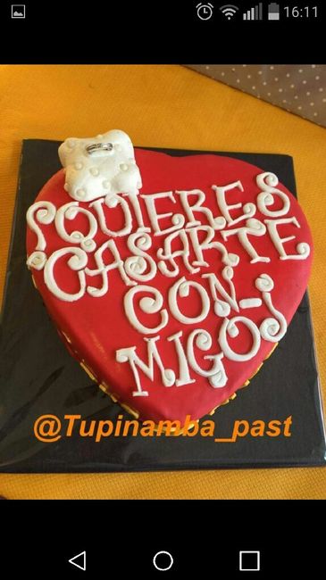 Pedir matrimonio - 1