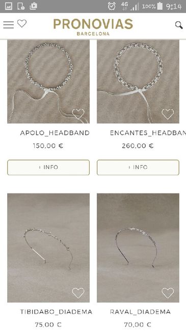 Diademas y tocados de novia - 1
