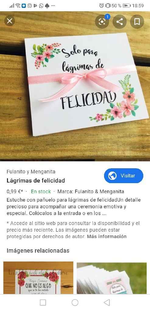 Lágrimas de felicidad y más cosas - 1