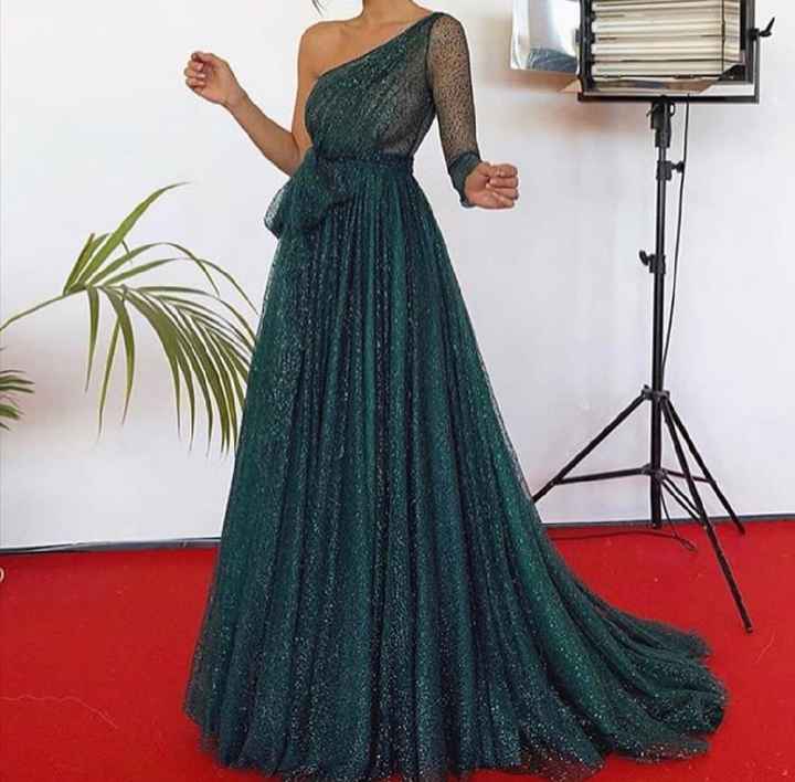 Vestido talla grande largo de fiesta - 2