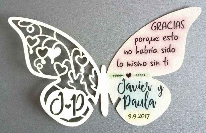 Mi mariposa marcasitios de agradecimiento