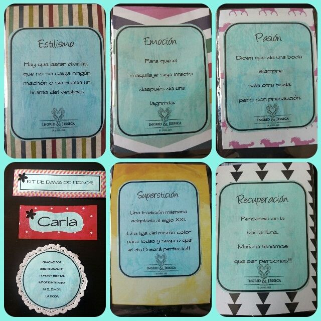 Detalles para las damas de honor - 1