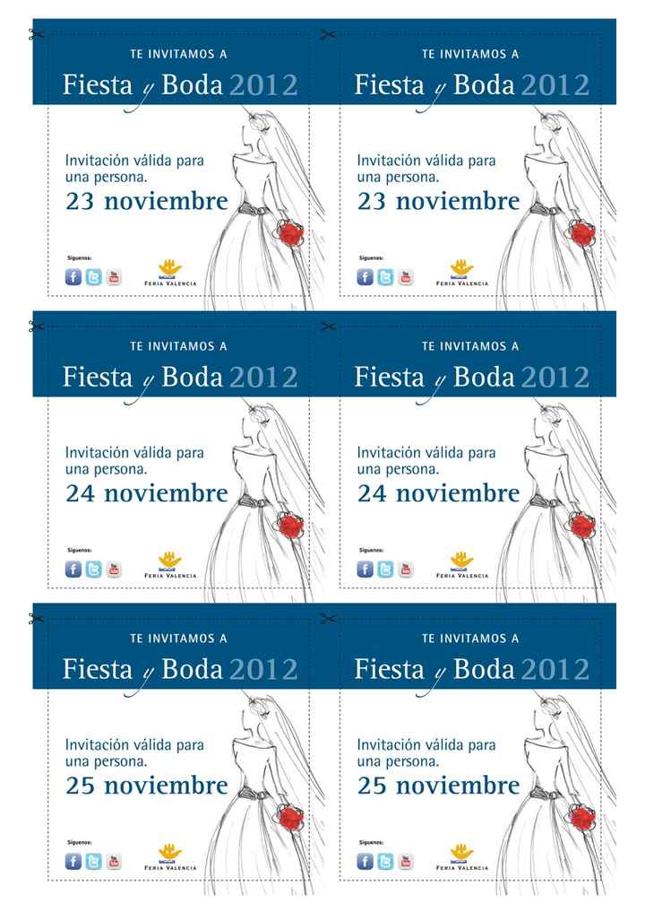 entradas fiesta y boda