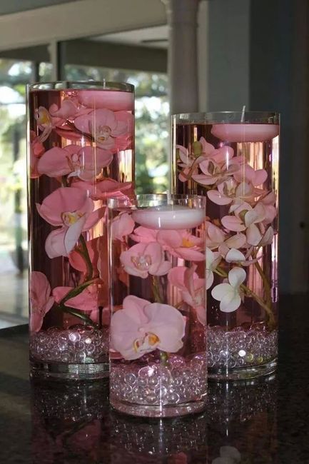 Decoración de mesas para la boda