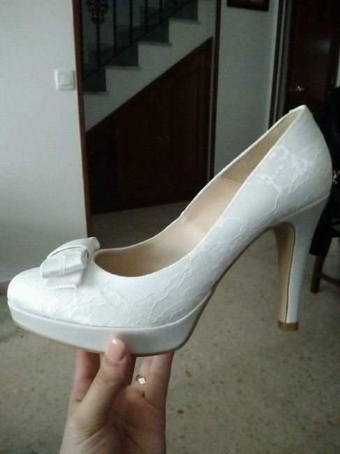 Mis zapatos,  me estaban esperando - 1
