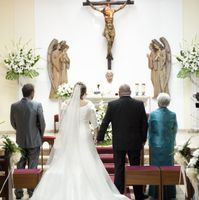 En el altar
