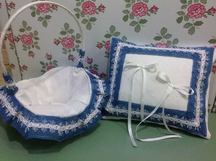 Cesta y cojin