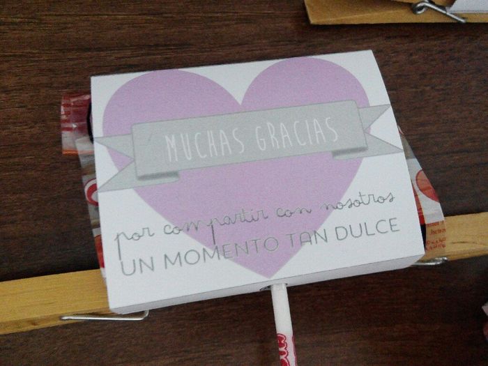 Piruletas de agradecimiento - 1