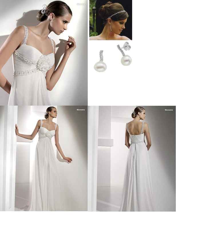 Mi vestido maresme de Pronovias 2010