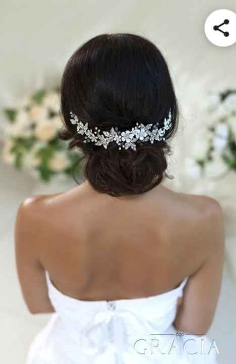 Accesorio para el pelo de la novia - 1