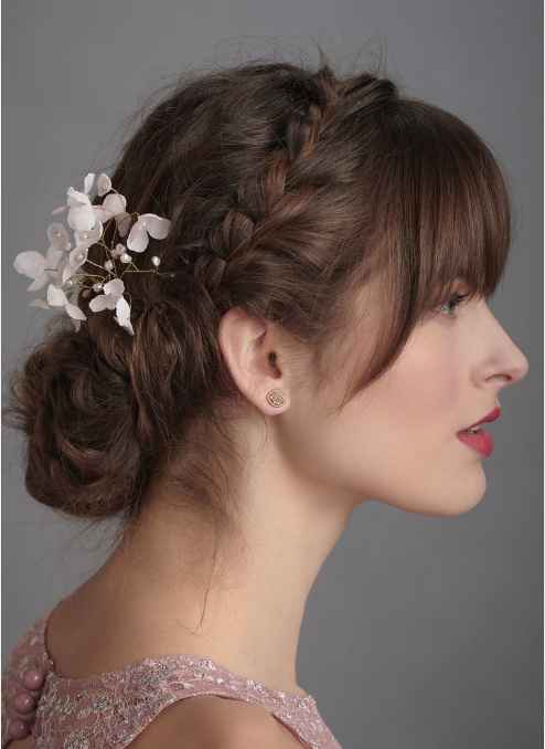 Recogidos bajos con trenza y despeinados - 1