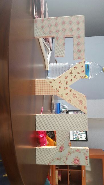 Mis cosas de boda las manualidades las he hecho yo - 2